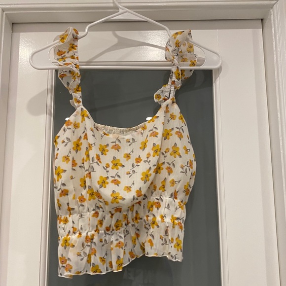 Floral crop top - Picture 2 of 2